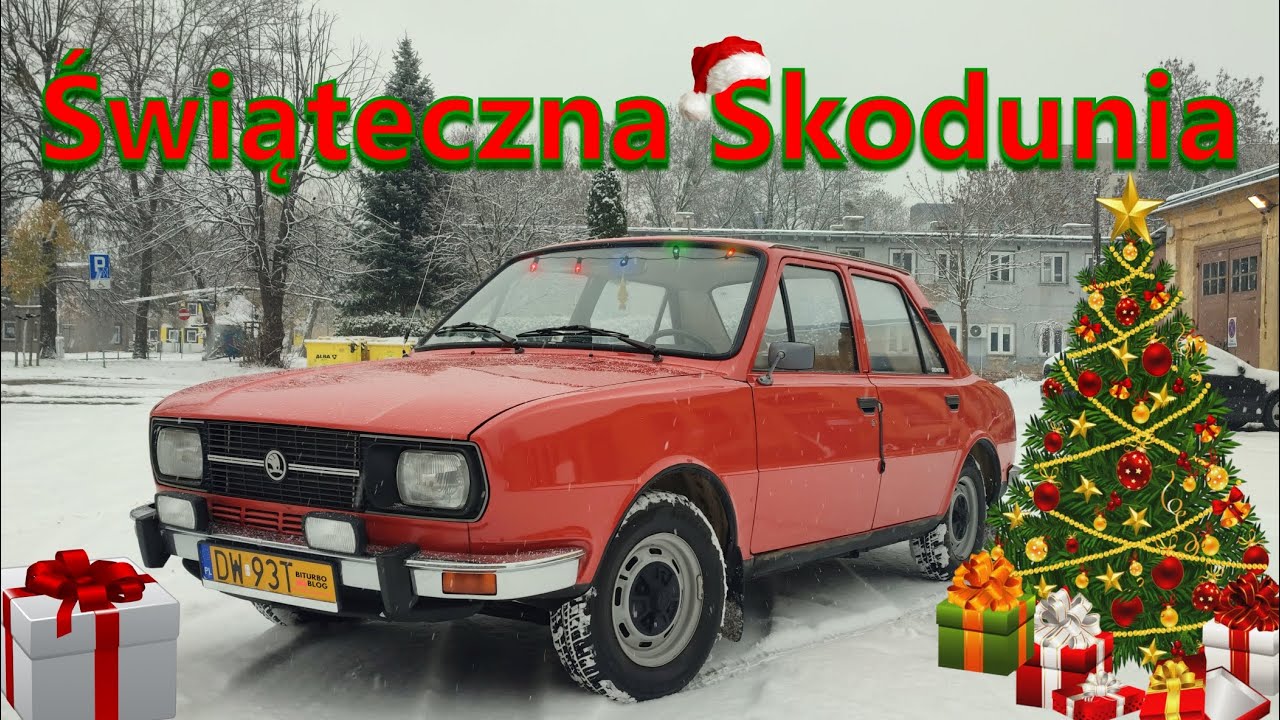 Świąteczna Skodunia | Skoda 105S | test #46