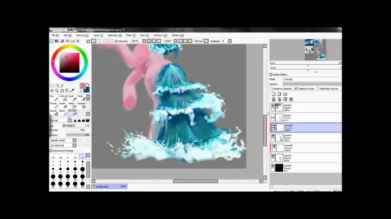SPEED PAINT: My Little Pony - Cascade