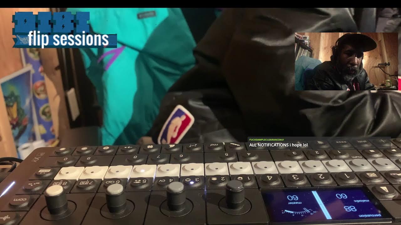 DIBI FLIPSESSIONS17 / OP-XY BOOMBAP COOK UP