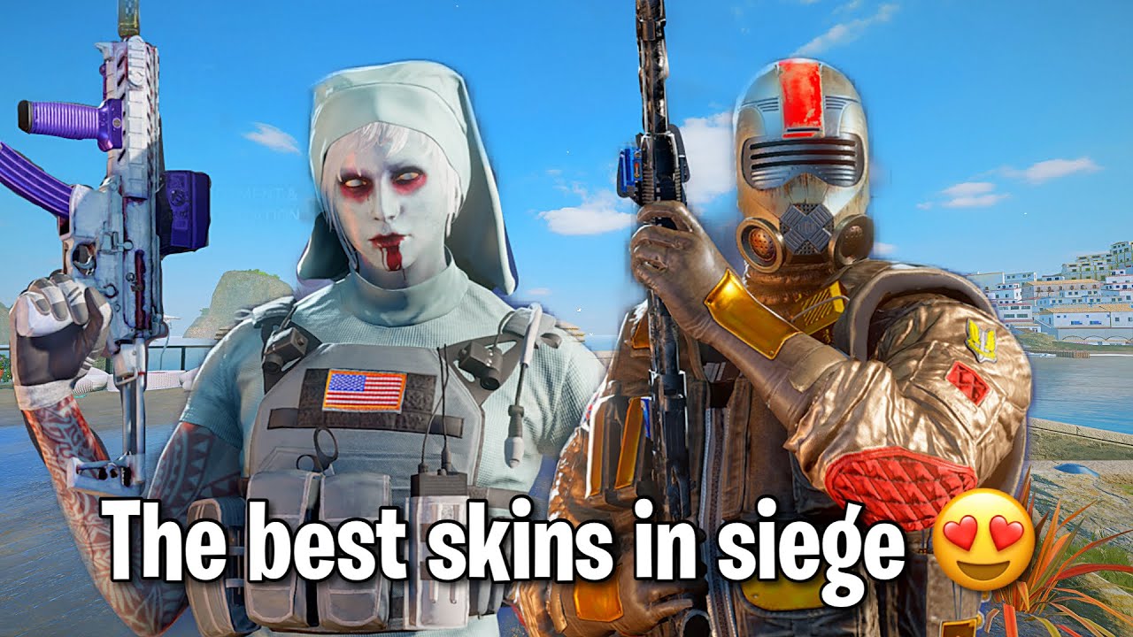 Моя БЕЗУМНАЯ витрина обликов оперативников &mdash; смотрите для вдохновения! (Rainbow 6 Siege R6 Market...