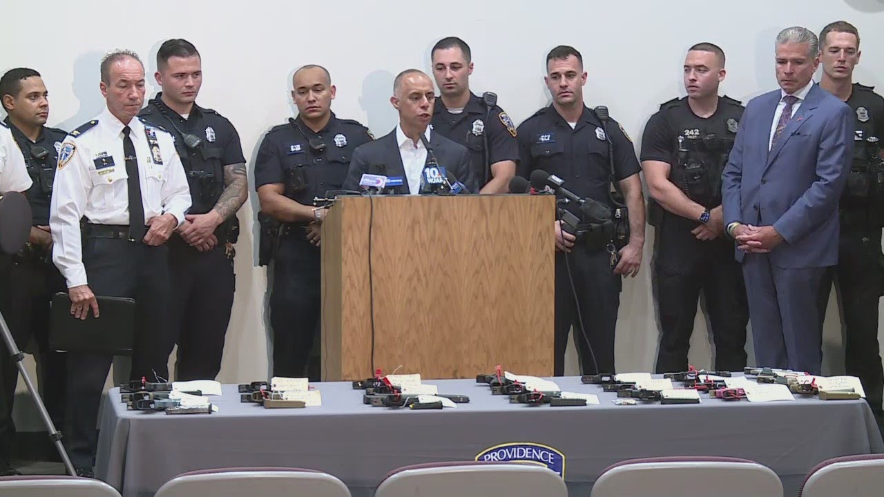 VIDEO NOW: Providence police release summer crime stats