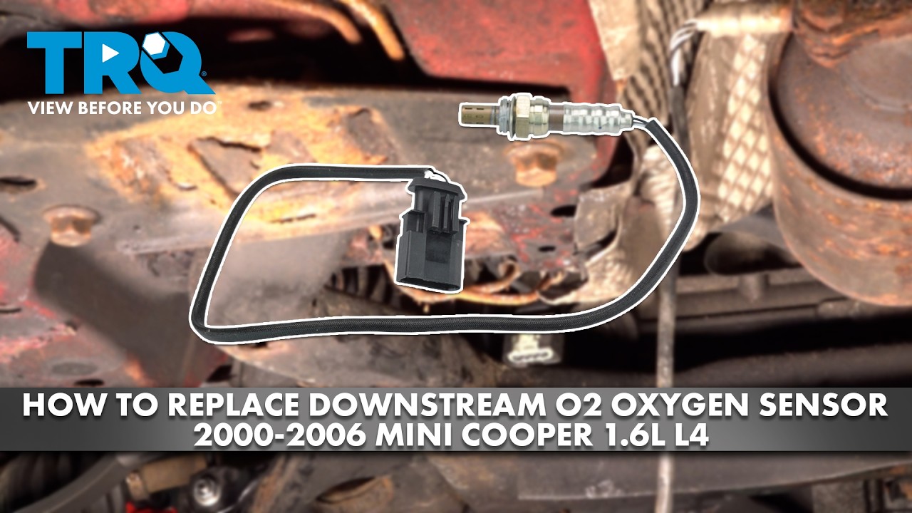 How to Replace Downstream O2 Oxygen Sensor 2000-2006 Mini Cooper 1.6L L4