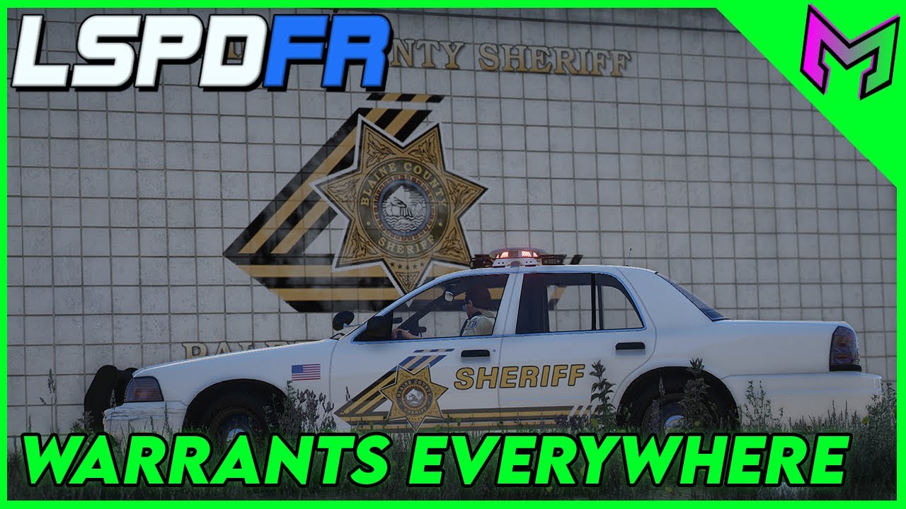 EVERYBODY HAD WARRANTS! (Lore Friendly LSPDFR Police Patrol)