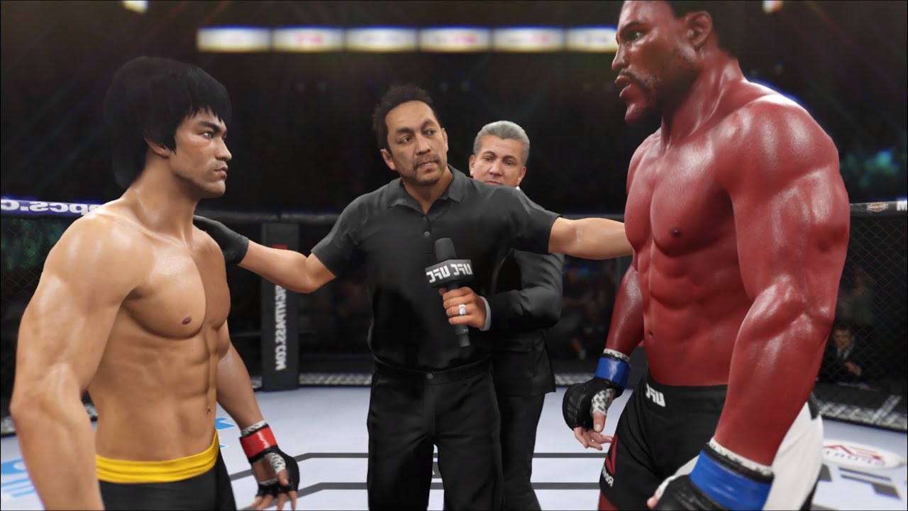 Брюс Ли против Гигамашины — EA Sports UFC 4 — Эпический бой