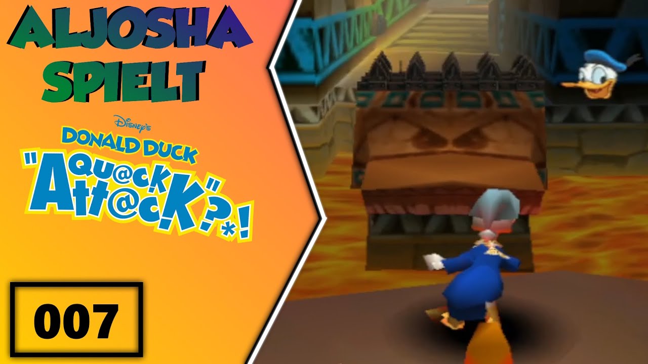 Let's Play Donald Duck Quack Attack 🦆#07: Ein falscher Schritt könnte das Ende bedeuten