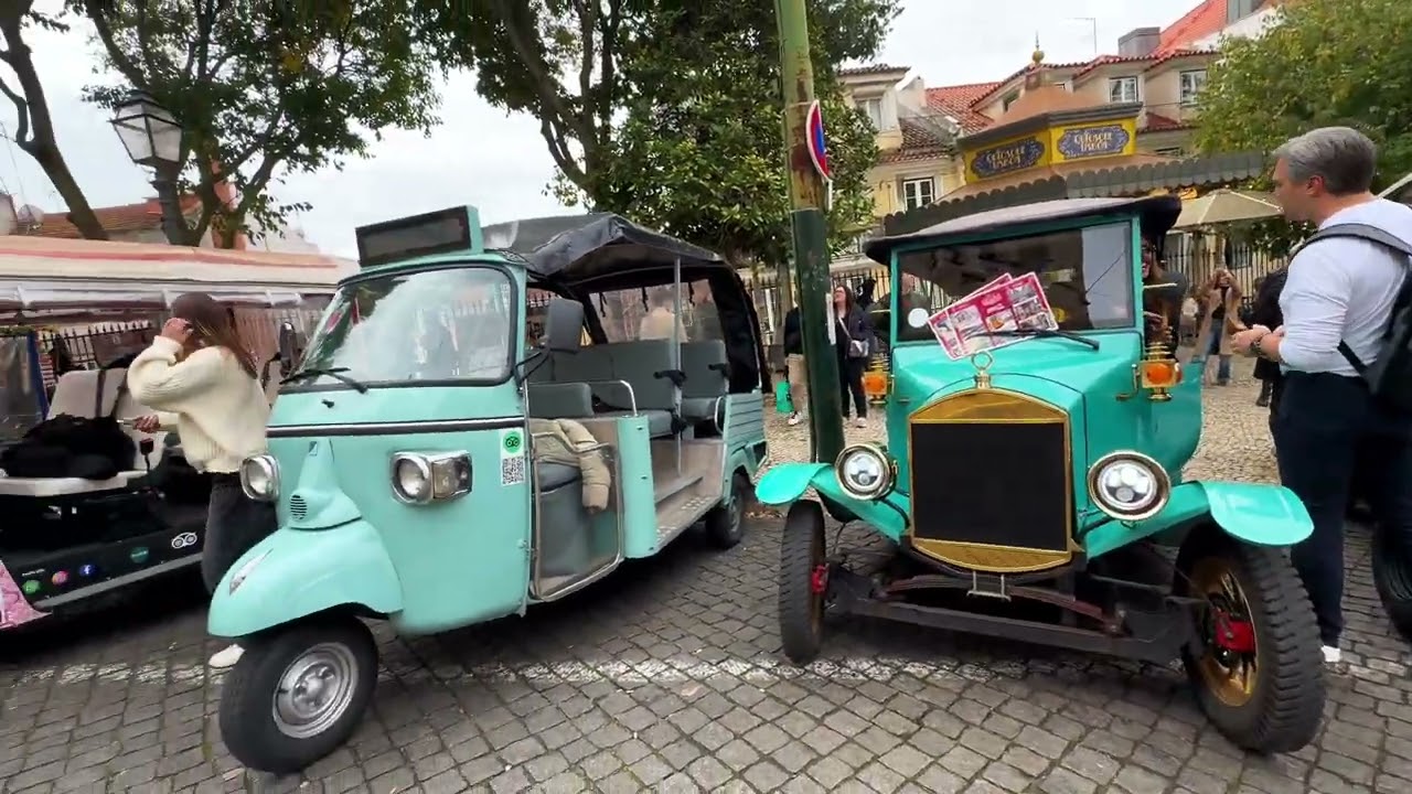 Bồ Đào Nha: Xe Tuk Tuk ở Lisbon