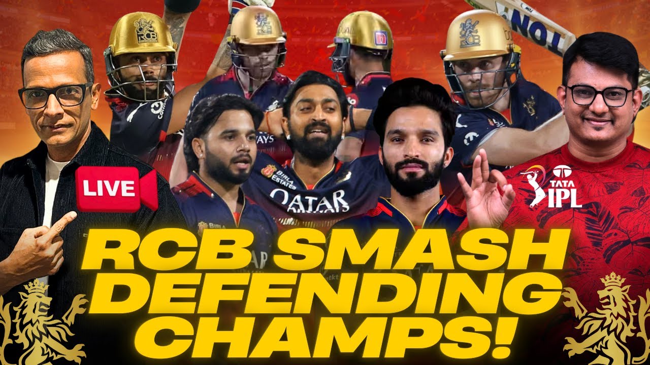 RCB Smash Defending Champions | Ft. @KeerthiENTClinic | #tataipl2025 | Live with Jani🔴