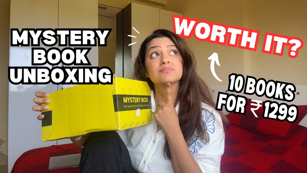 Mystery Book Box Unboxing - 10 books for Rs 1299 | Is it worth it? | HONEST REVIEW