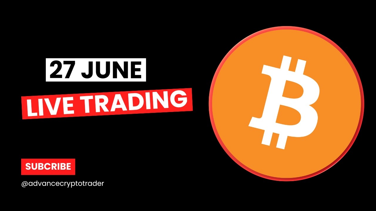 Gold And Crypto Live Trading || 27 JUNE || Vivek Yadav #btc #crypto #gold