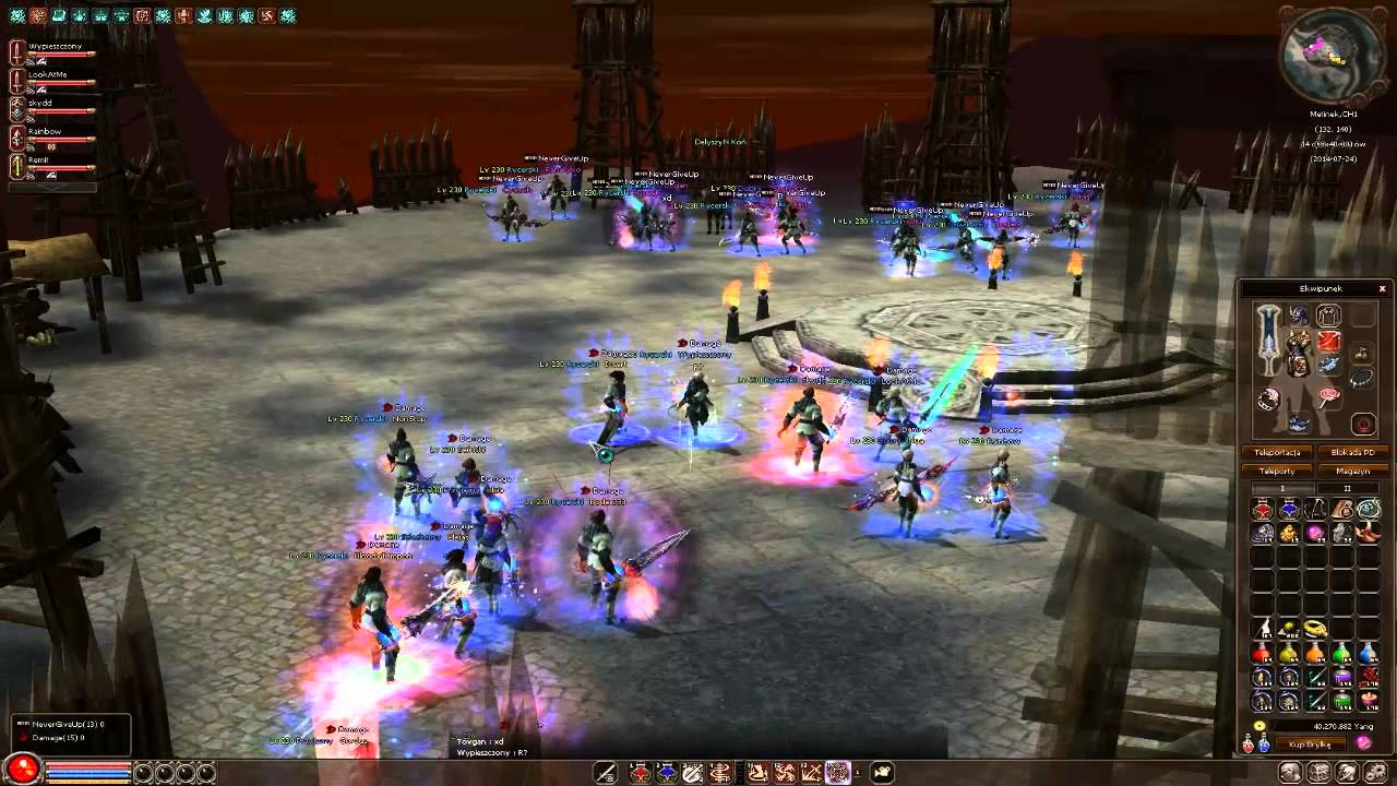 #7 Let's Play Metinek.eu - Wojna Damage vs NeverGiveUp