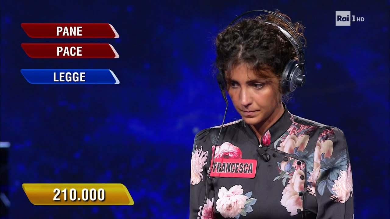 La ghigliottina - L'Eredità - 20/10/2021