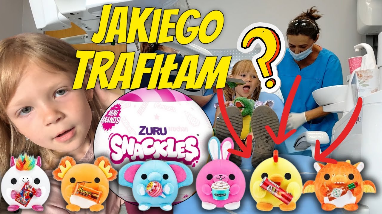 U DENTYSTY !! ZDOBYŁAM KULĘ MINI BRANDS ZURU SNACKLES