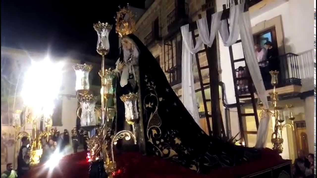 Nuestra Sra de la Soledad. Viernes Santo 2015. Torreperogil.