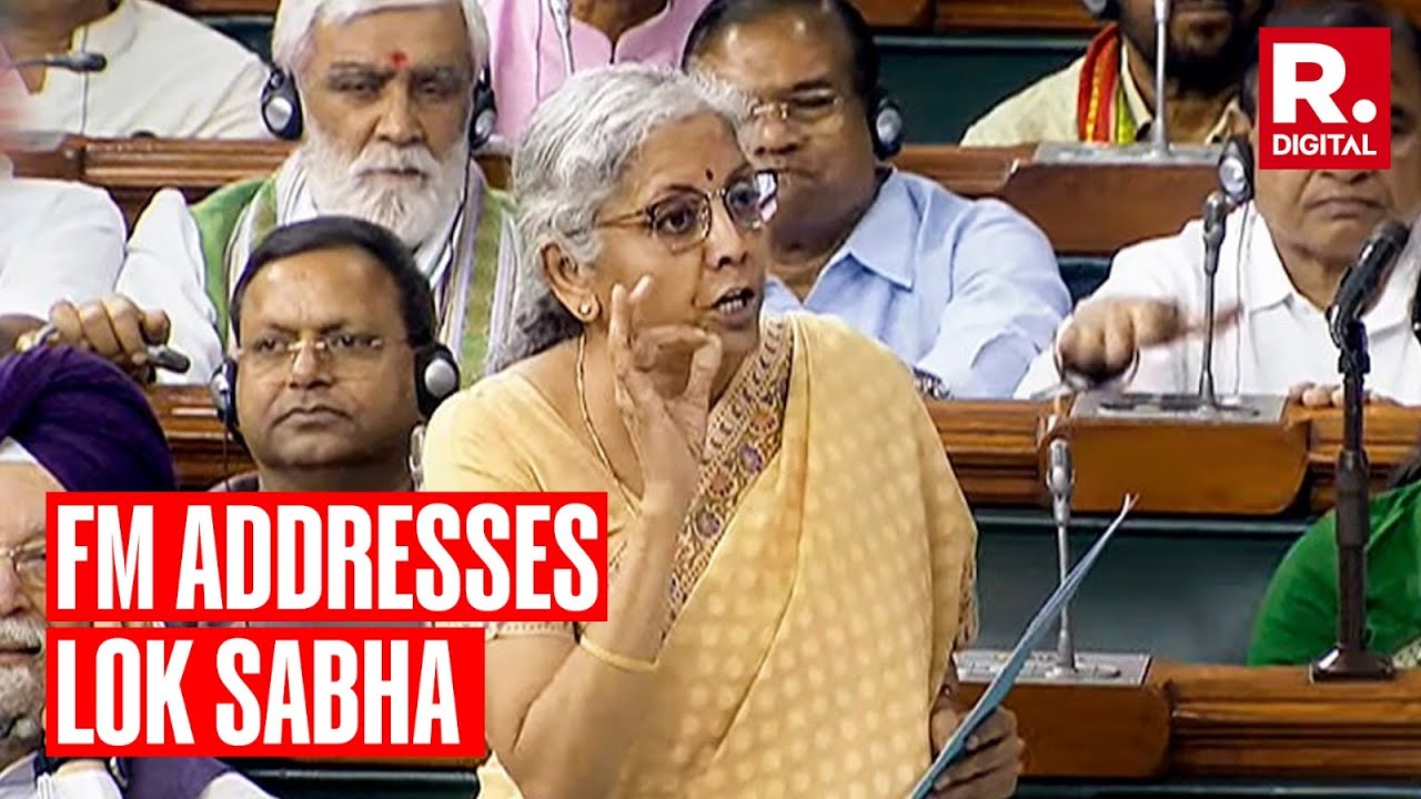 FM Nirmala Sitharaman Addresses Lok Sabha | Parliament Budget Session 2024