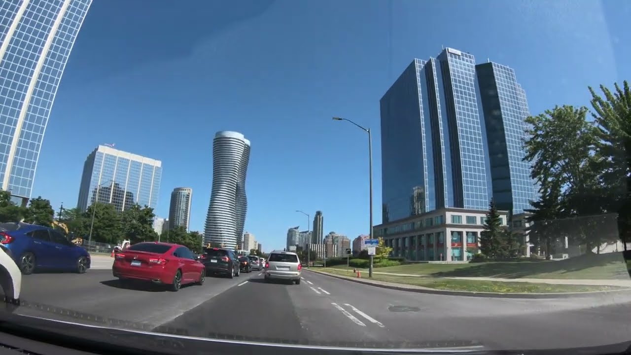 Driving in Mississauga, Ontario