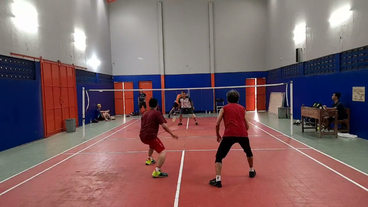 Hambali-Yudi vs Amin-Deni | Badminton Fun Game