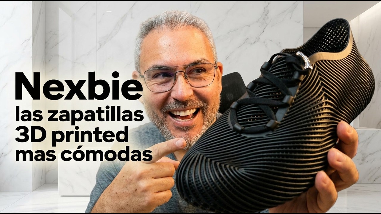 Nexbie Aeroraise 3D Printed Sneakers las zapatillas 3D más cómodas
