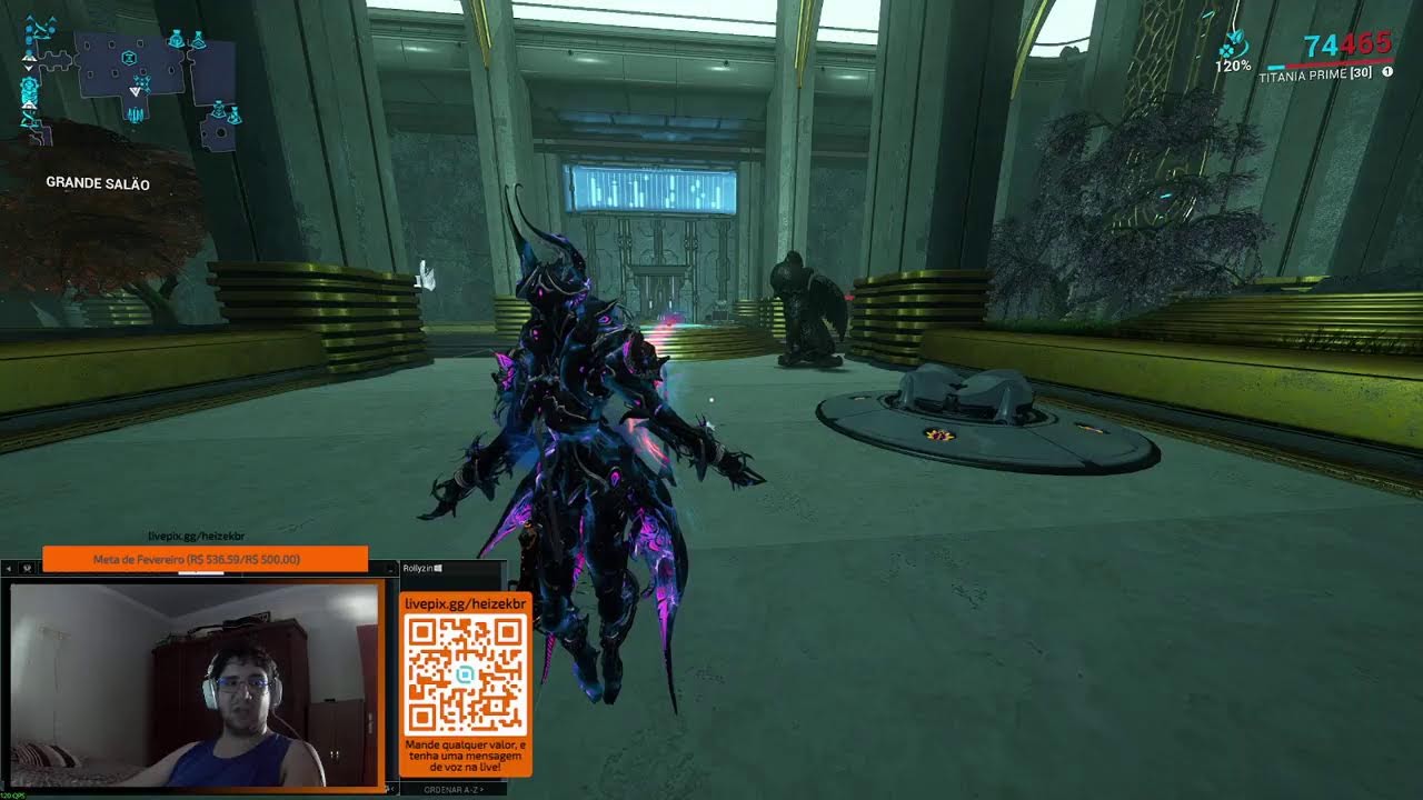 Salve galera! Live de Tarde com Warframe! !pix !discord #warframe #tennocreate