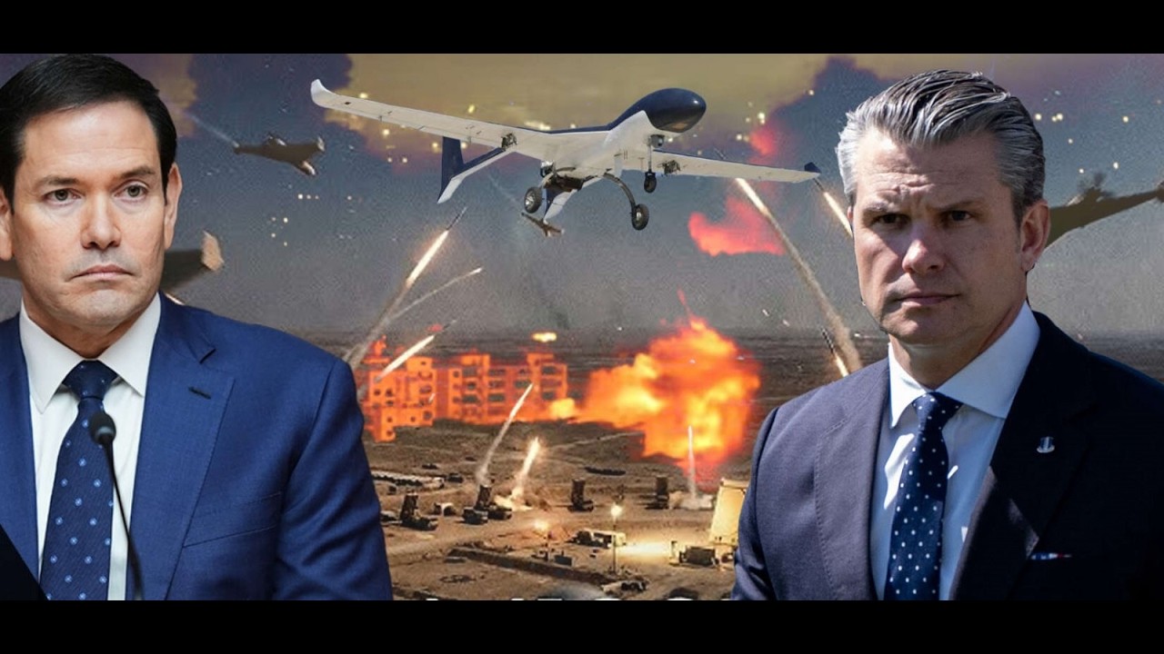 Atentat krerëve të qeverisë Amerikane? Dronë mbi shtepitë e Rubio dhe Hegseth  - War Report 19 Mars