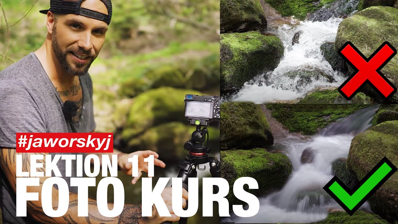 Kamera VERSCHLUSSZEIT EINFACH erklärt | Jaworskyj Foto Kurs 📷 Lektion 11