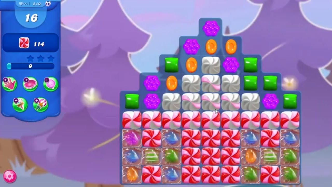 Candy Crush Saga LEVEL 240 NO BOOSTERS