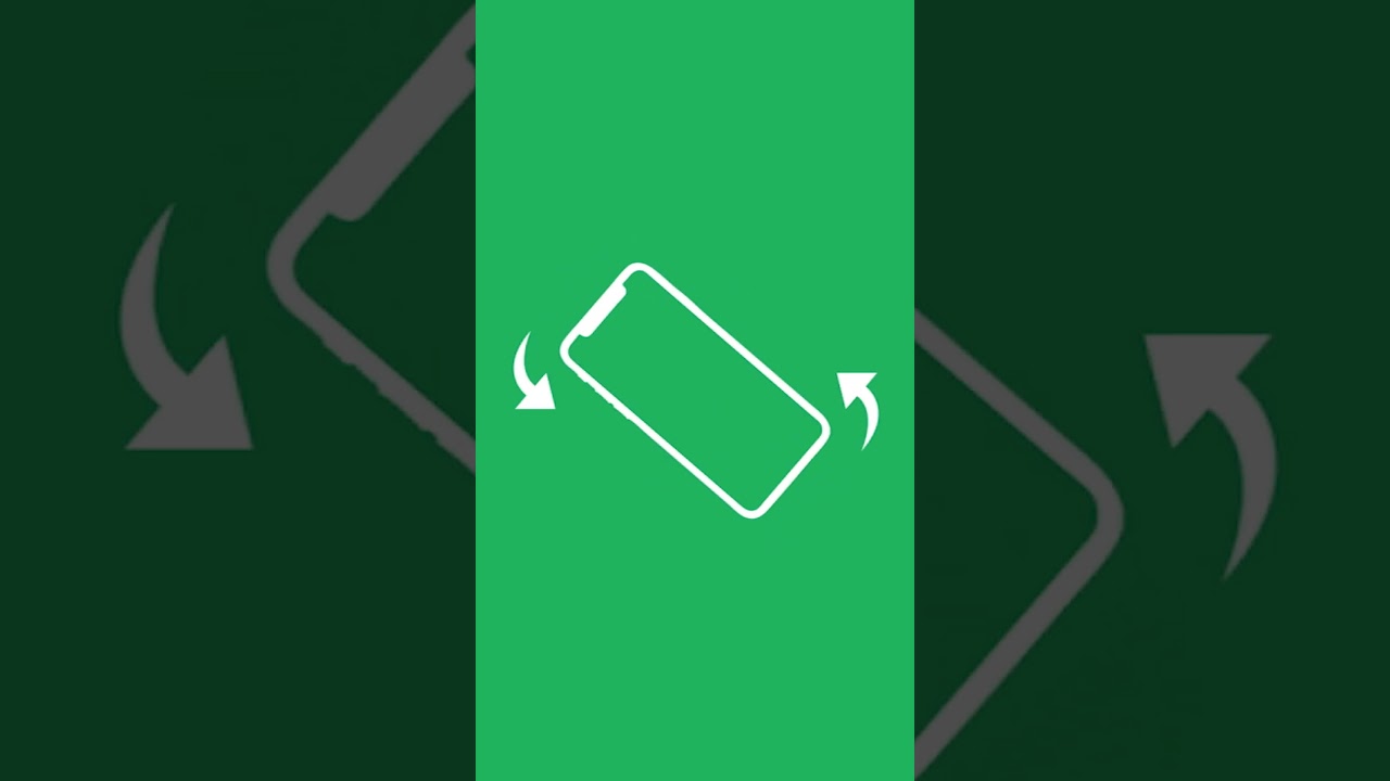 Rotate your phone green screen background #humloart