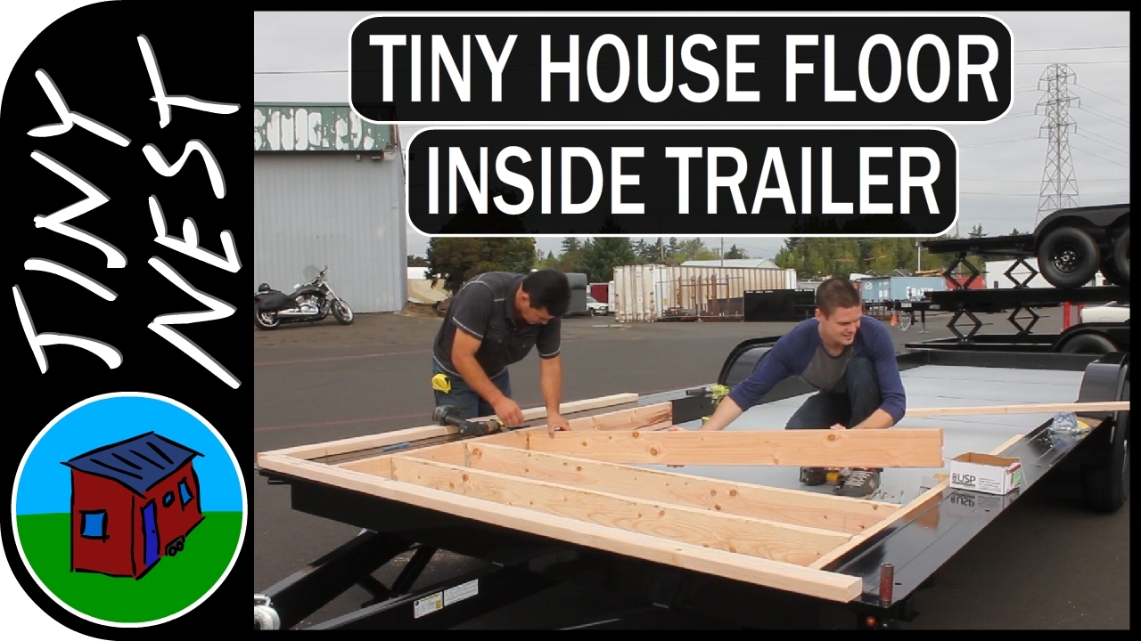 Tiny House Floor Construction