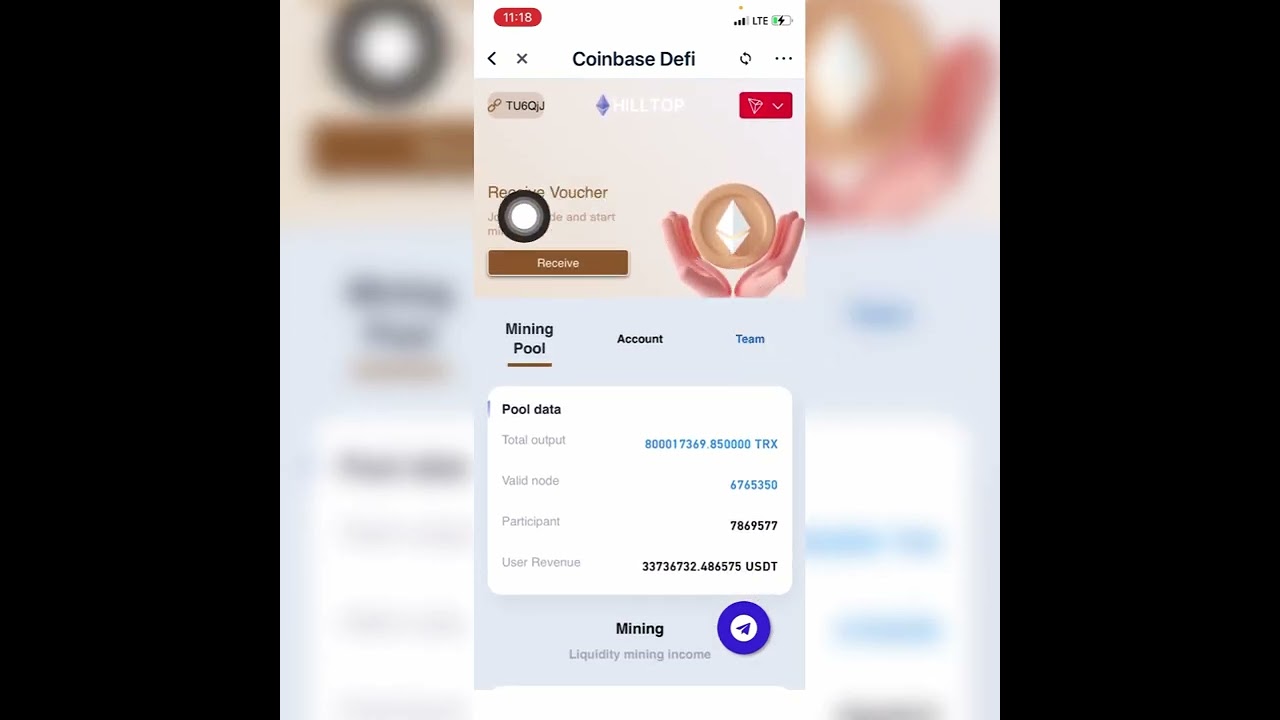 HOW THE TETHERCOIN . VIP DEFI MINING WORKS #tron #usdt