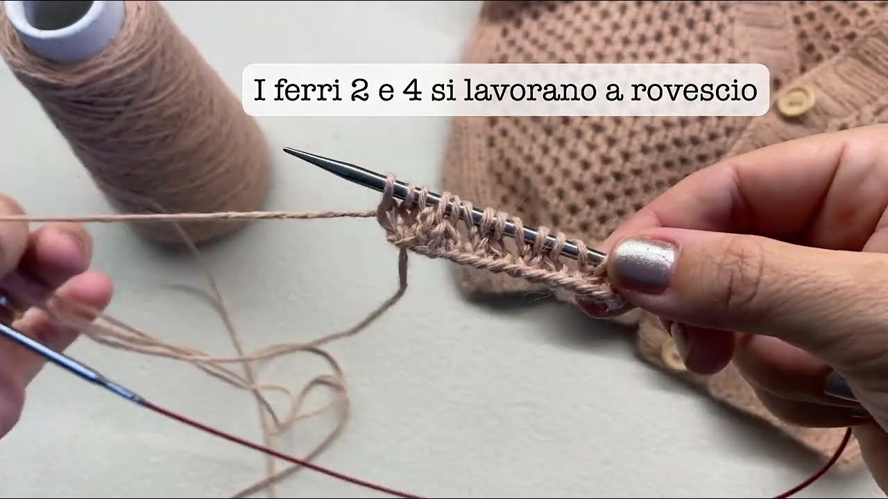 Tutorial Motivo a rete I Angorina I Maninmaglia