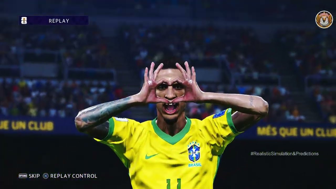 FINAL PIALA DUNIA! INDONESIA 🇮🇩 vs BRAZIL 🇧🇷 | SAMBA DIHADANG GARUDA! | PES 2021