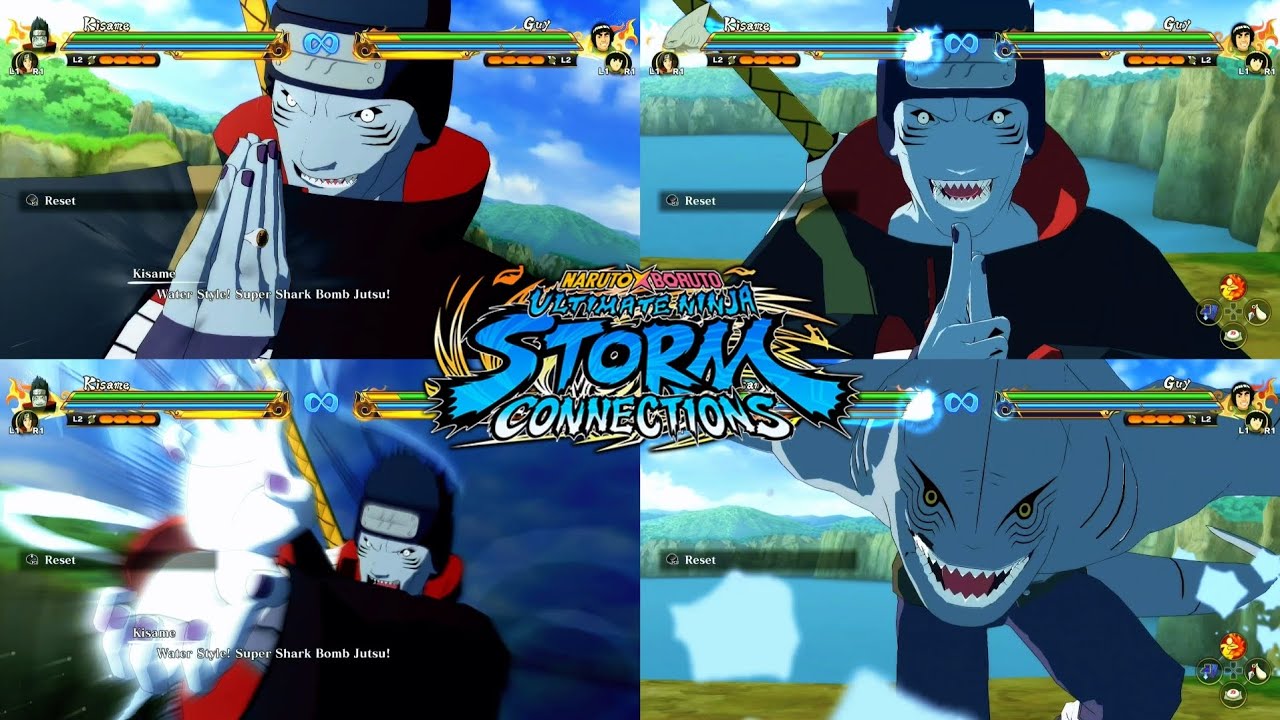 Naruto Storm Connections - Kisame Complete Moveset