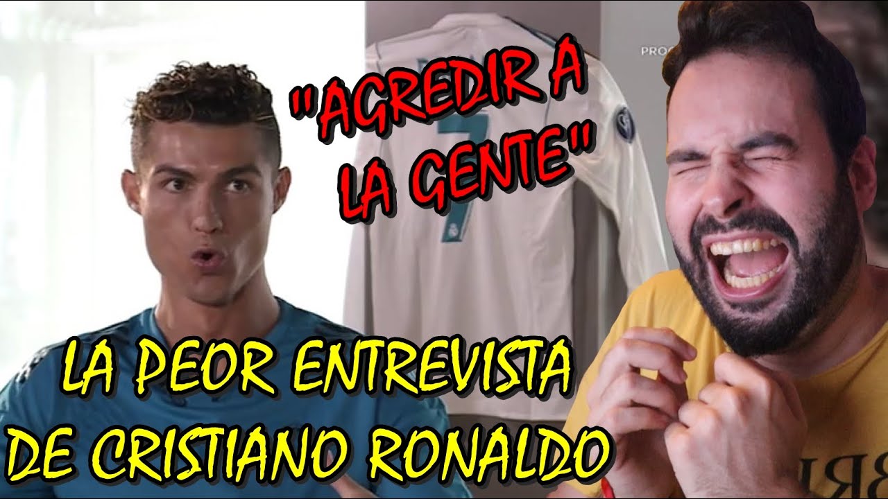 REACCIONANDO a LA PEOR ENTREVISTA DE CRISTIANO RONALDO - ¿PERO QUÉ ESTÁ DICIENDO?