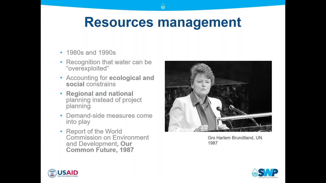 Seminar&nbsp;1: Introduction to water governance