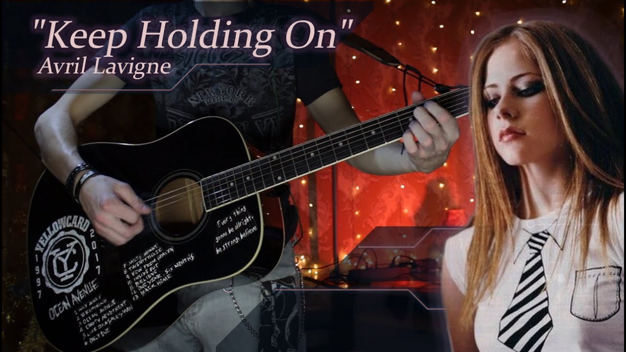 Avril Lavigne - Keep Holding On | Guitar cover/tutorial | Play along chords in video
