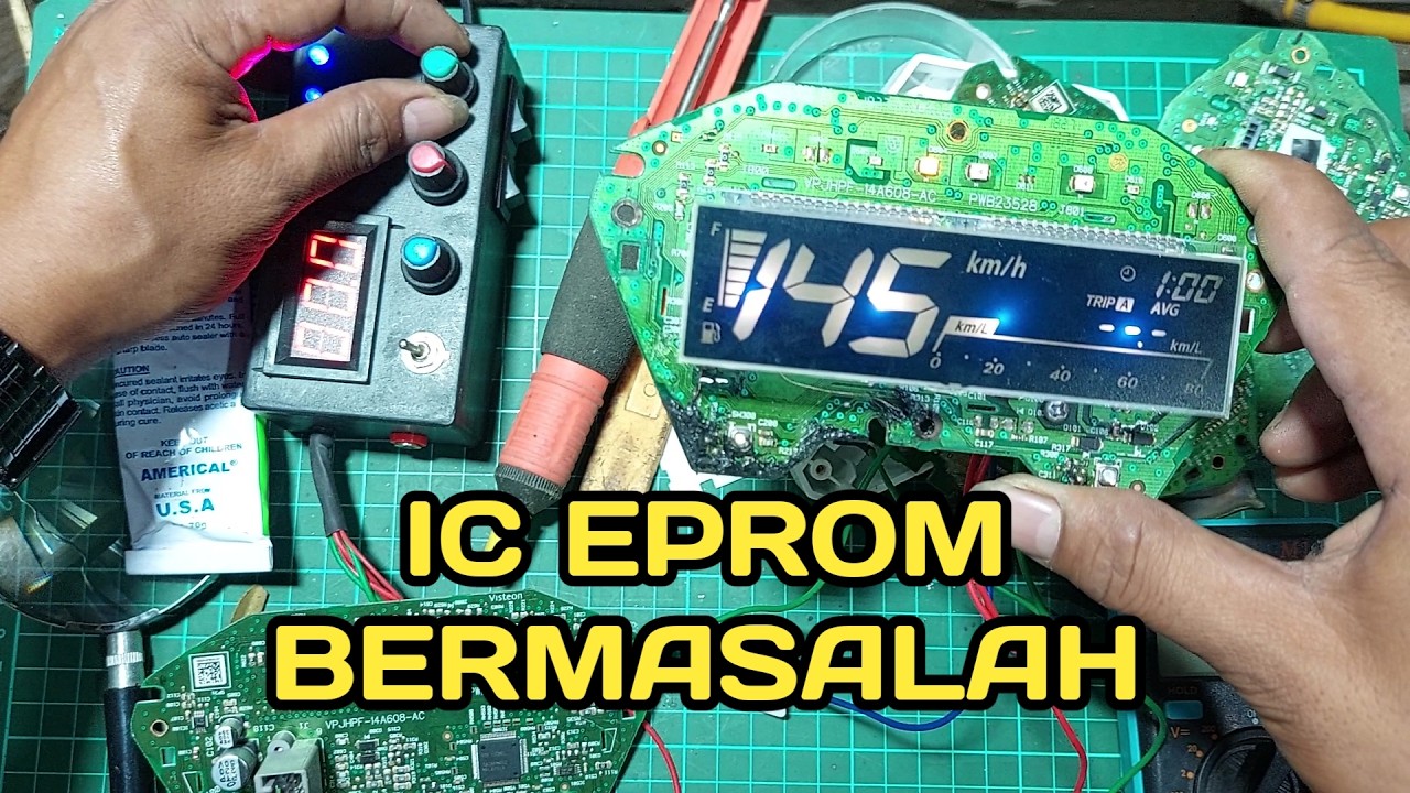 Service speedometer vario 125 kiriman dari Surabaya #kakexchannel