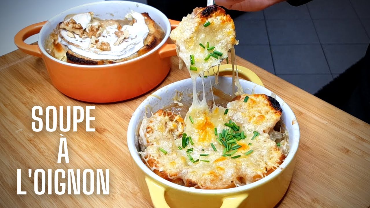 SOUPE A L'OIGNON GRATINEE -- FOOD IS LOVE