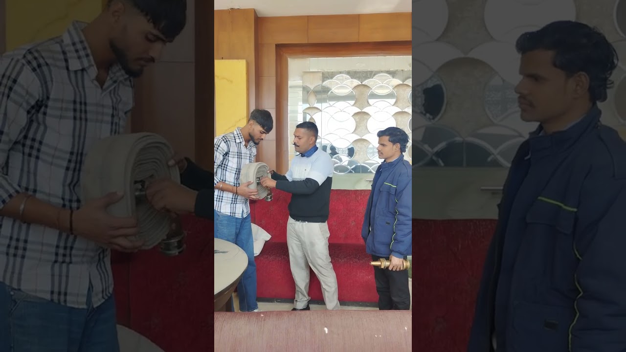डिलीवरी होज़ क्या होता है । फायर मे इसका क्या उपयोग है। Shekhar@ firefighter# Training@ Instructor#