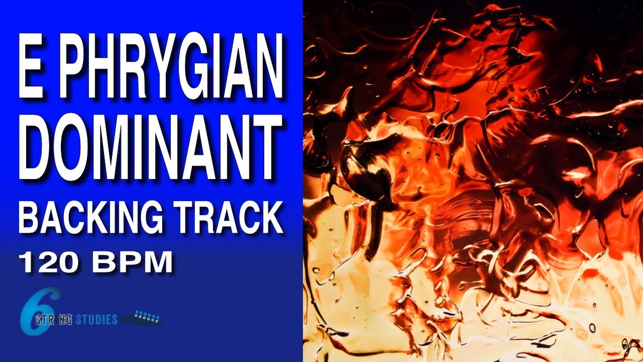 E Phrygian Dominant Backing Track | Six String Studies