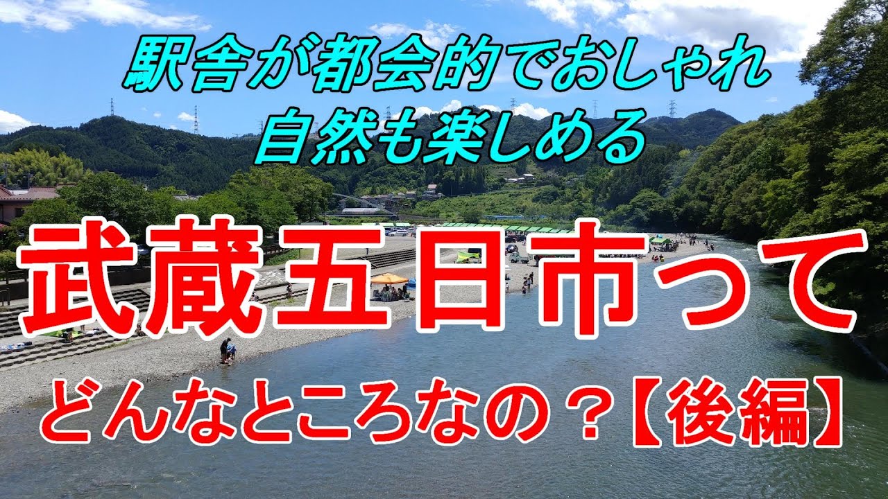 【行先探訪81後】よくある行先「武蔵五日市」ってどんなところなのかレポートします！（後編）
