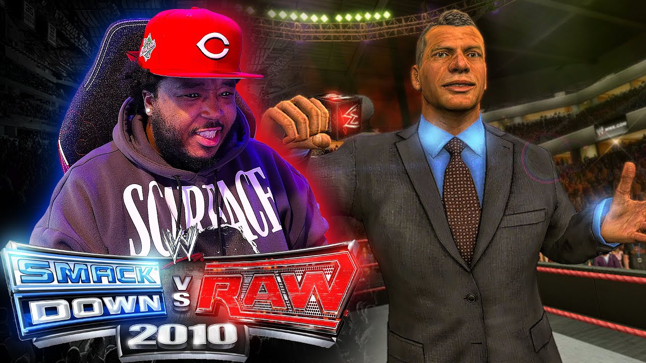 SmackDown vs Raw 2010 - Road To WrestleMania - Vince McMahon Set Me Up!