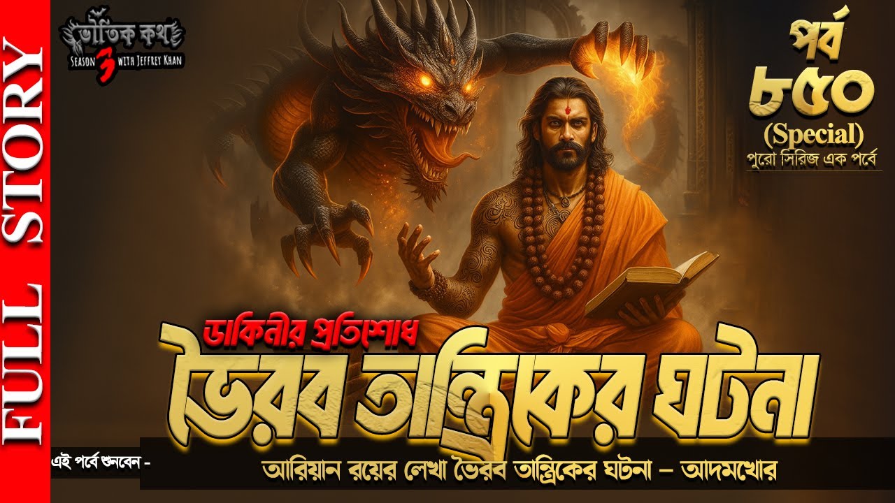 Bhoutik Kotha Episode 850 (Special) | ভৈরব তান্ত্রিকের ঘটনা - ডাকিনীর প্রতিশোধ | ভৌতিক কথা