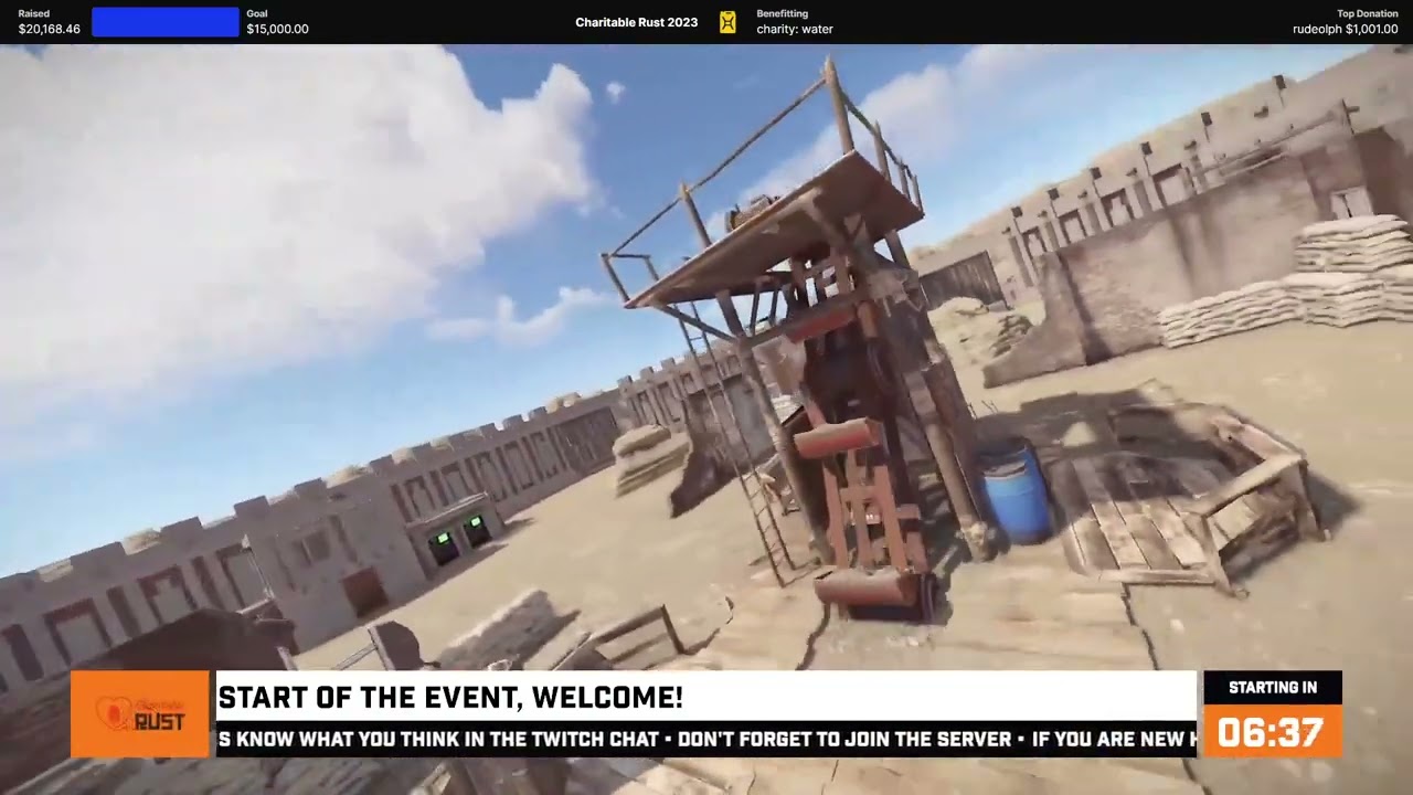 [VOD] Charitable Rust Bedwars 2023
