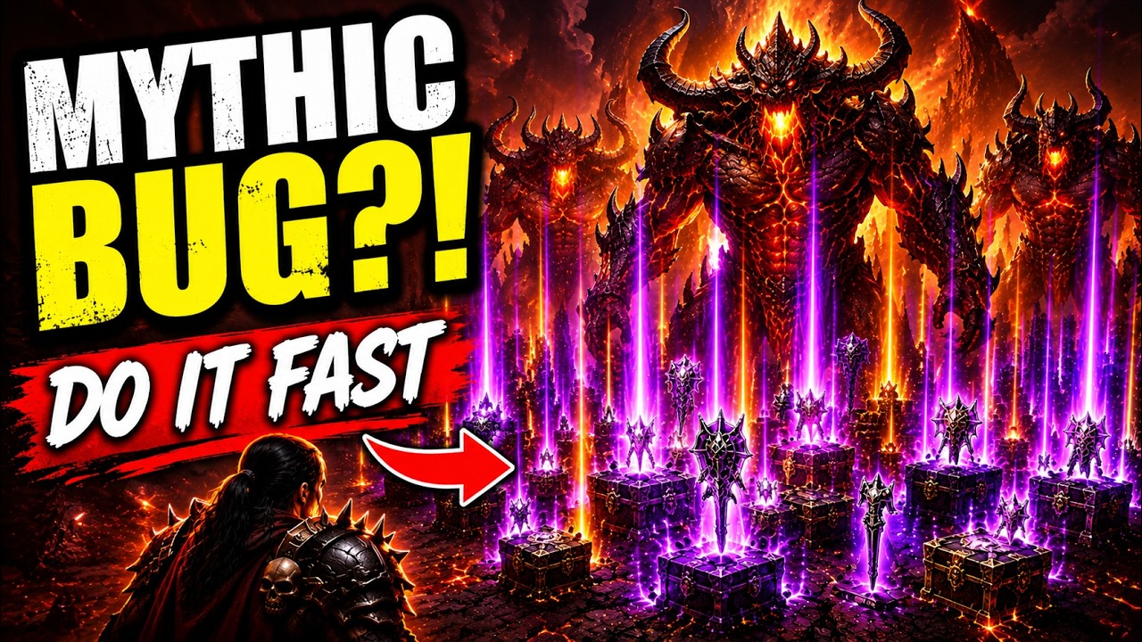 Best Mythic Unique Farm Right Now, Mythic Unique Farm BUG Is Insane&hellip; Diablo 4 Lord of Hatred