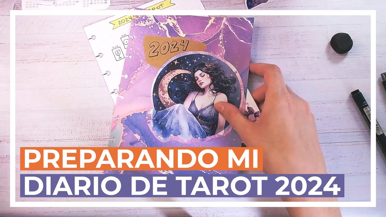 Preparando mi diario de Tarot 2024 | Tarot con Giu