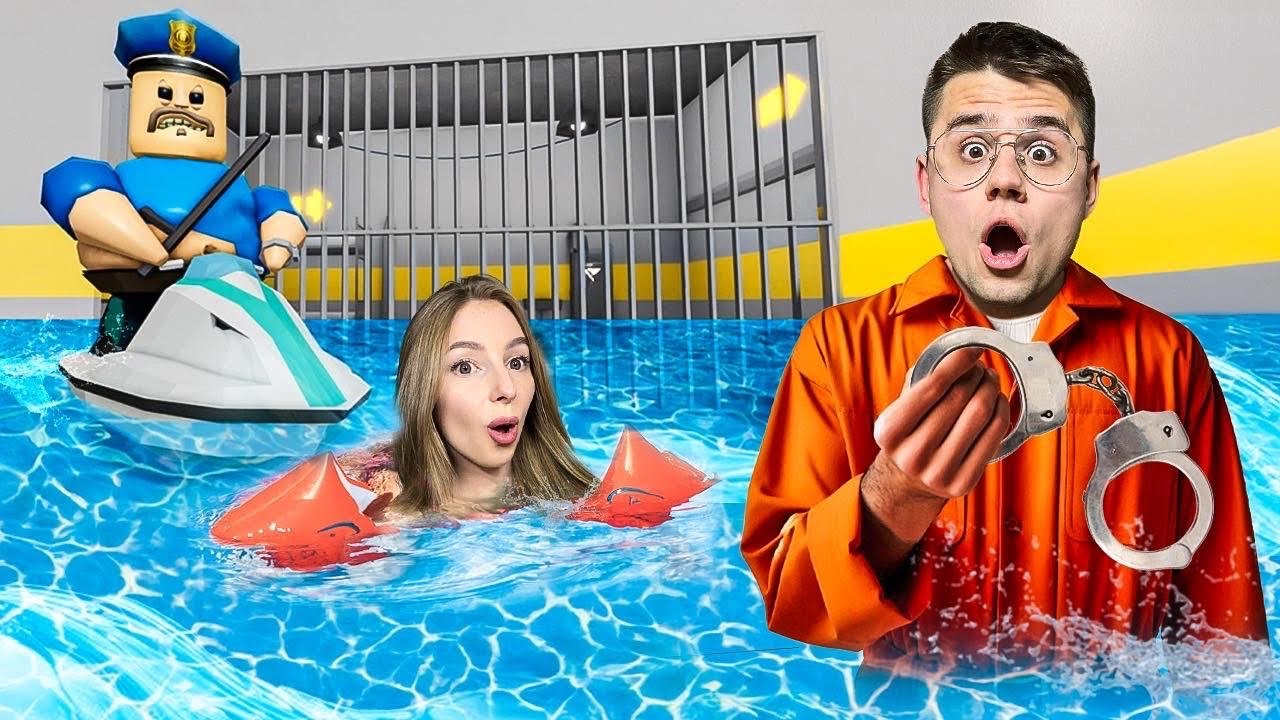 UCIECZKA z WODNEGO WIĘZIENIA BARRY&rsquo;EGO w ROBLOX! (OBBY)