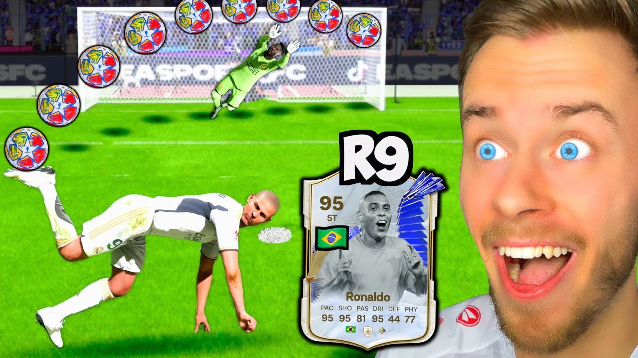 Ich habe 1 TOR mit JEDER STÜRMER ICON geschossen! ⚽️👑 (zu wild!)