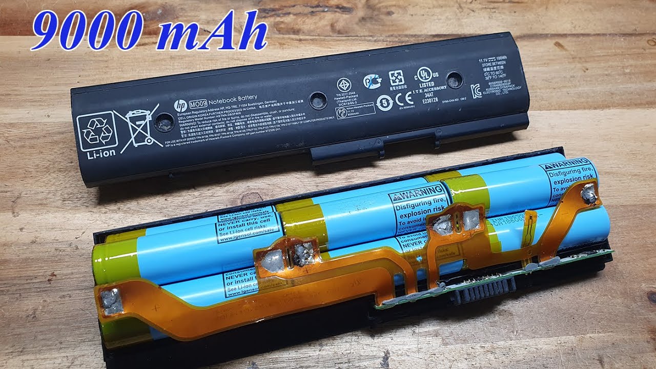 HD Thay Cell Pin laptop HP chip Maxim dung lượng 9000mAh| Nhận đóng pin mới 0969.988500