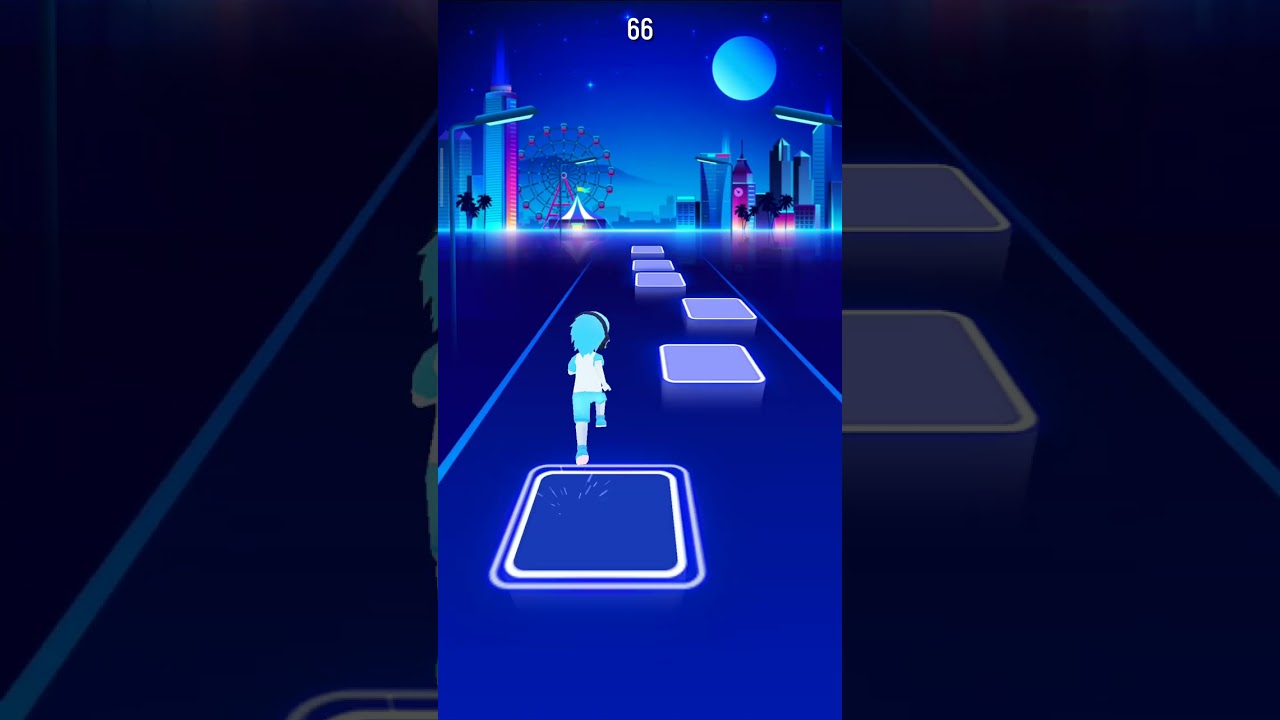 Tiles Hop game playing