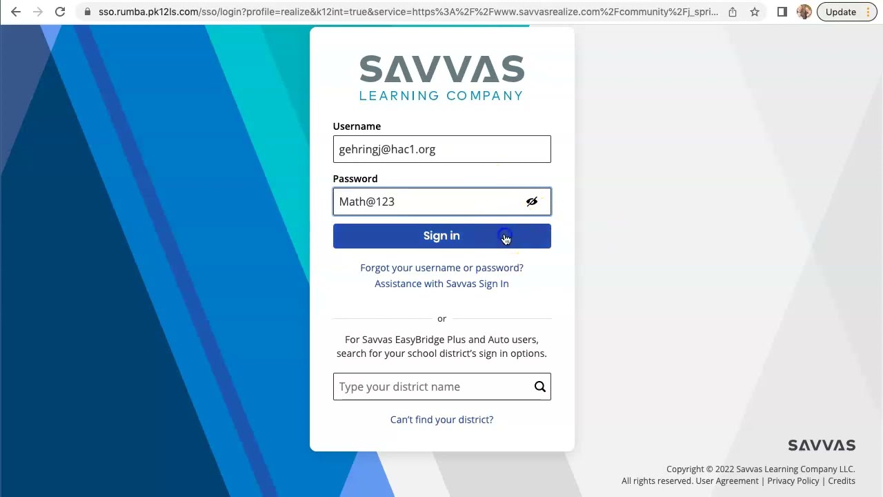 Navigating the Updated Math Website Savvas Envisions Realize