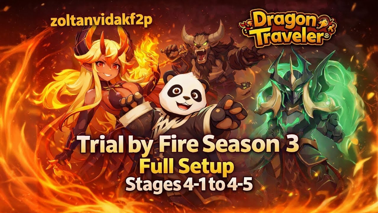 Trail By Fire Season 3 Stages 4-1 to 4-5 Dragon Traveler